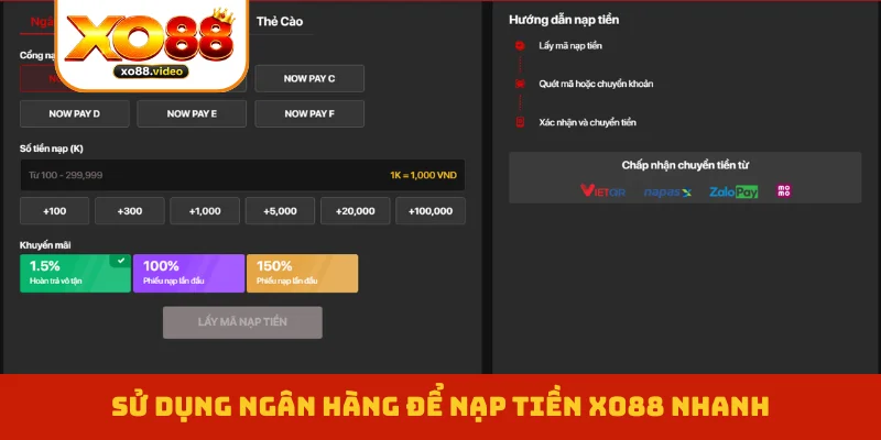 su-dung-ngan-hang-de-nap-tien-xo88-nhanh